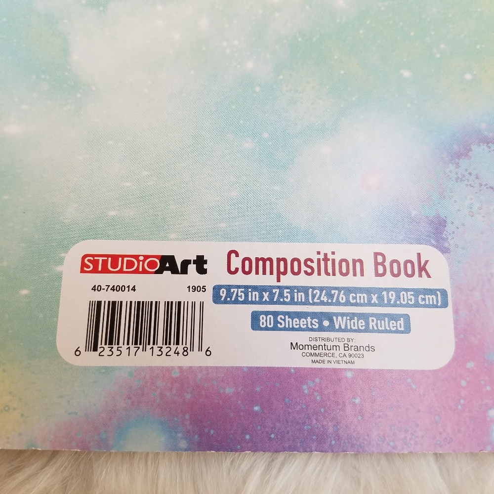 Mystical Mermaid Composition Book Wide Ruled - Picture 7 of 12